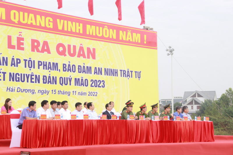 Cán bộ, chiến sĩ Công an tỉnh Hải Dương hành động quyết liệt, hiệu quả trong đợt cao điểm -0