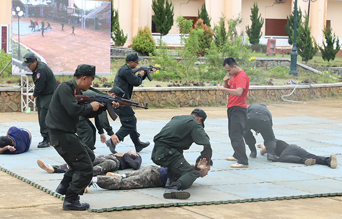 Công an tỉnh Hải Dương ra quân tấn công, trấn áp tội phạm -1